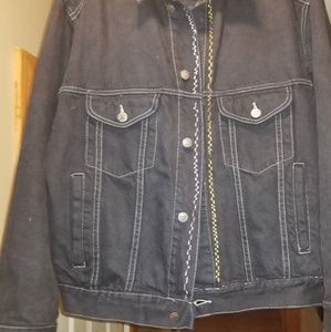 Custom jean jacket